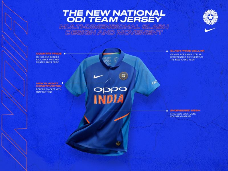 india's jersey for world cup 2019