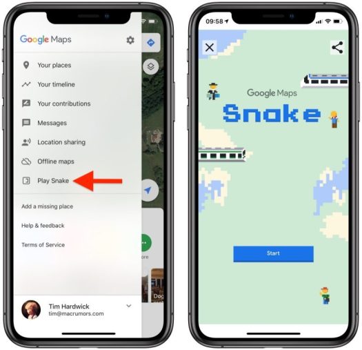Google Maps adds Snakes game in app for April Fools' Day - The Verge