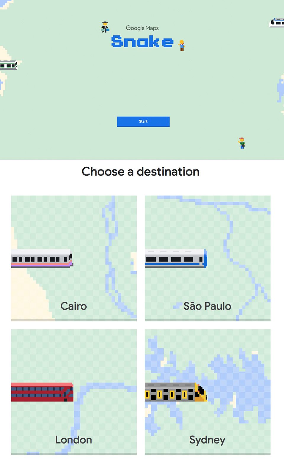 How To Play Classic 'Snake' Game With Google Maps April Fools' Easter Egg