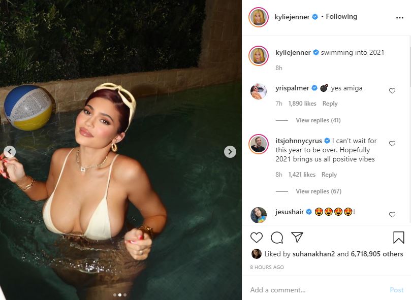 Kylie Jenner Vermögen 2021