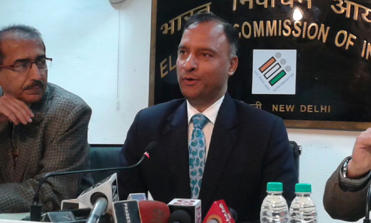 Press Conference of Election Commission of India in New Delhi
