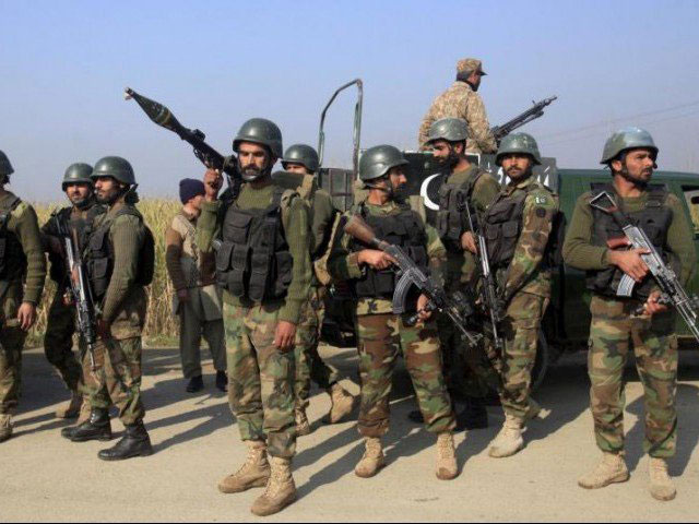 The security forces have mounted search operations across the country