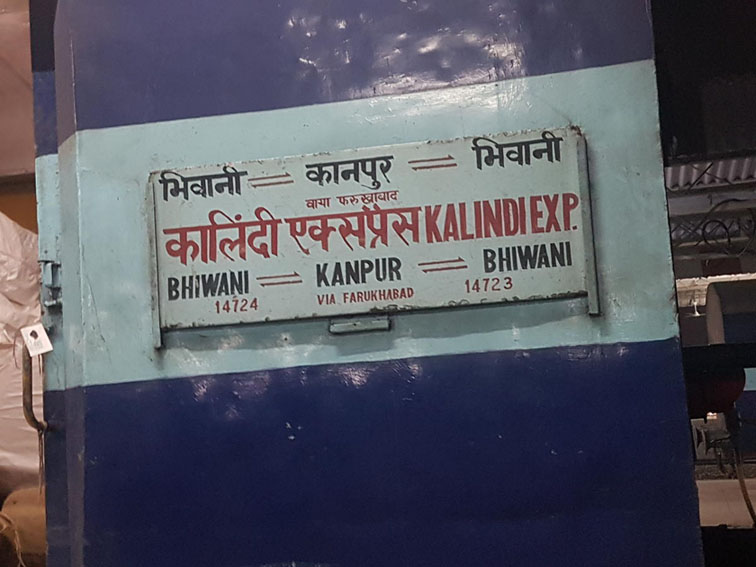 Delhi-bound Kalindi Express 