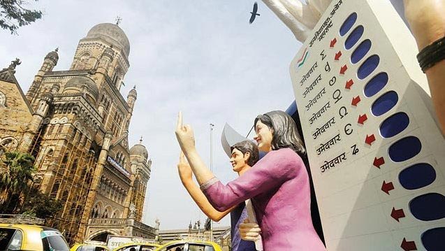 Counting of votes for 227wards of BMC Polls underway