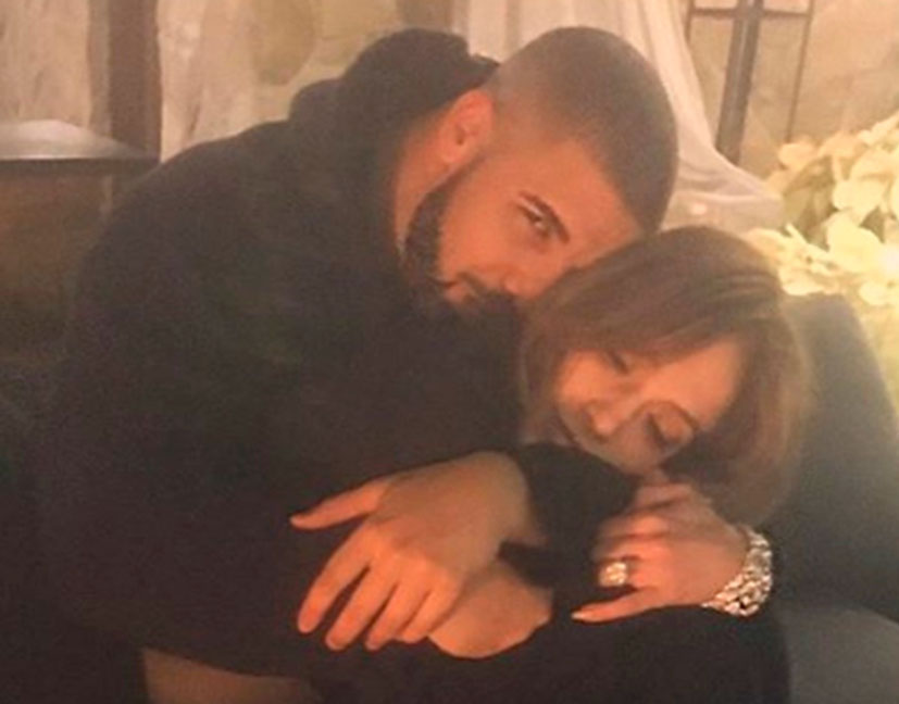 Drake with Jennifer Lopez