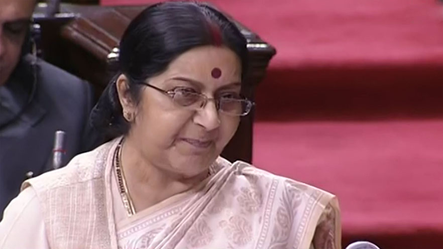 Sushma Swaraj said while speaking on the issue in Lok Sabha (File photo)
