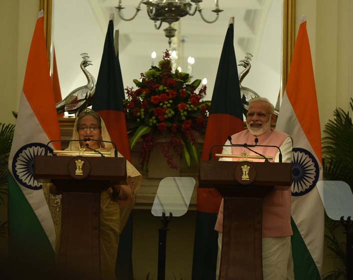 India and Bangladesh signed 22 MoUs in strategic areas of defence and civil nuclear 