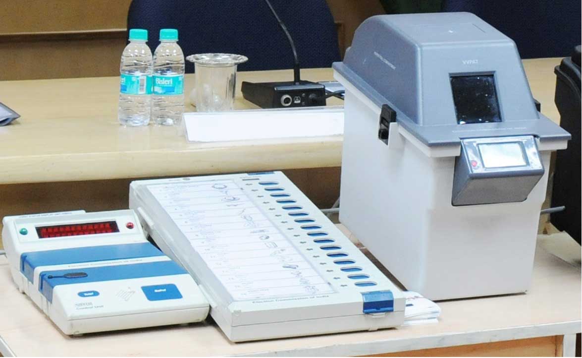 Voter Verifiable Paper Audit Trail (VVPAT) machines