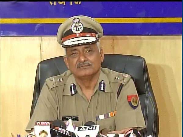 Newly appointed UP DGP at his first press conference