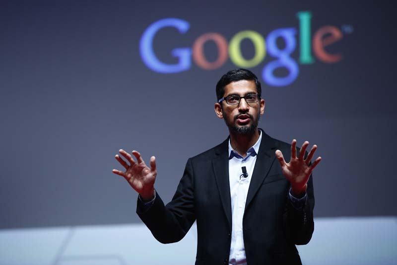 Google CEO Sundar Pichai (File Photo)