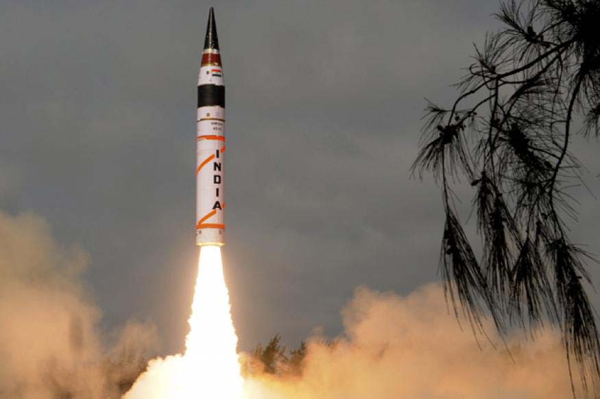The Agni-ll Ballistic Missile launched (File Photo)