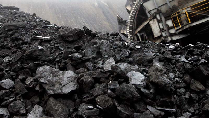 A view of coal mining 