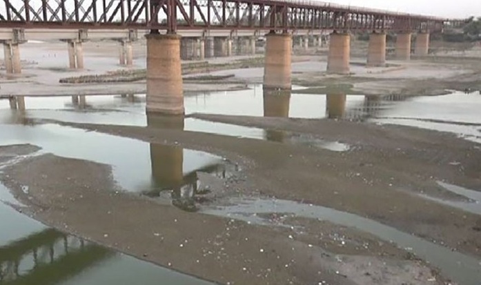 Water level in the Ganga (Allahabad)