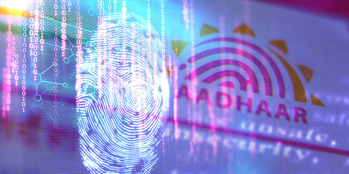 Aadhar biometric data 