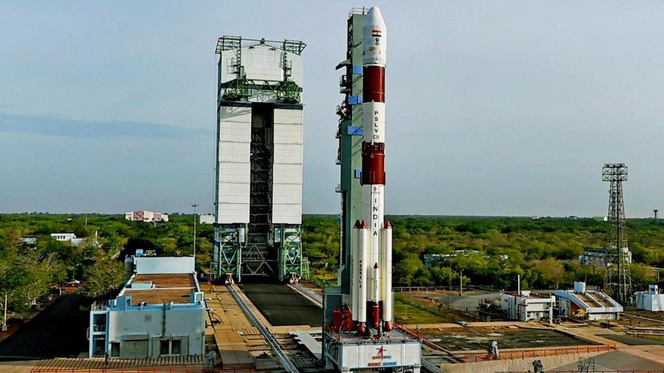ISRO's workhorse rocket PSLV-38 blasted off from the spaceport 