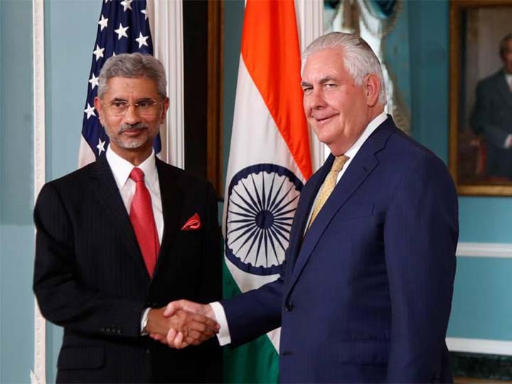 Foreign Secretary S Jaishankar has met US Secretary of State Rex Tillerson 