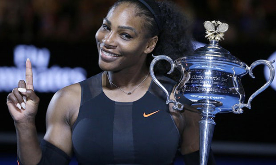 23-time Grand Slam champion Serena Williams