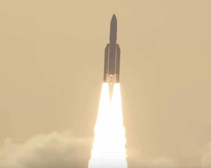 ISRO GSAT-17 was successfully launched by a heavy duty rocket of Arianespace from Kourou in French Guiana