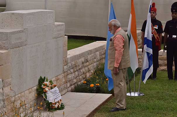 PM Narendra Modi pays homage to Indian World War I heroes