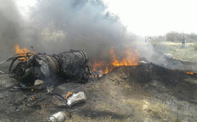 IAF MIG-23 helicopter crashes in Balesar; both pilots ejected safely