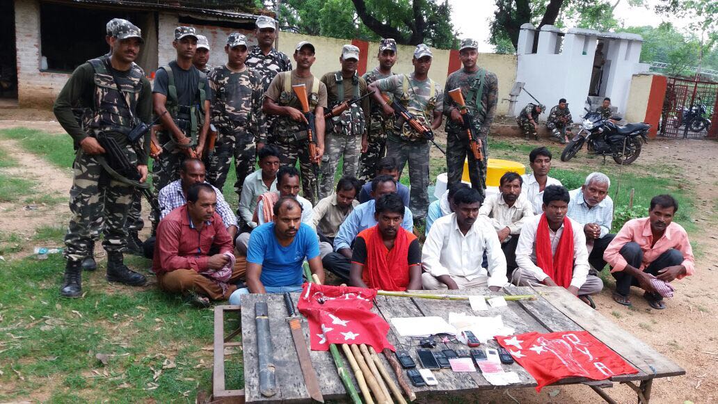 SSB arrested suspected Maoists