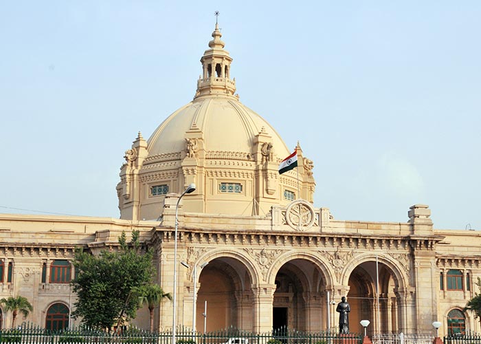 A view of Uttar Pradesh Legislative Assembly 
