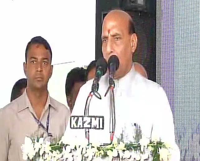 HM Rajnath Singh  at the inauguration ceremony of NIA's residential office