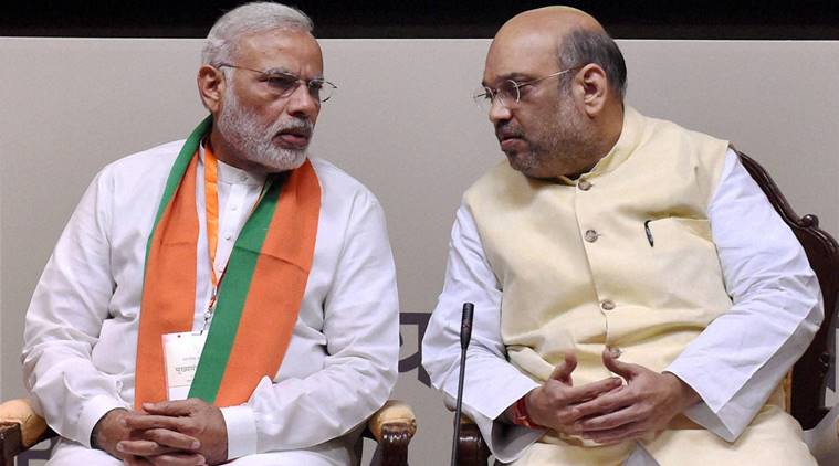 PM Narendra Modi and BJP President Amit Shah