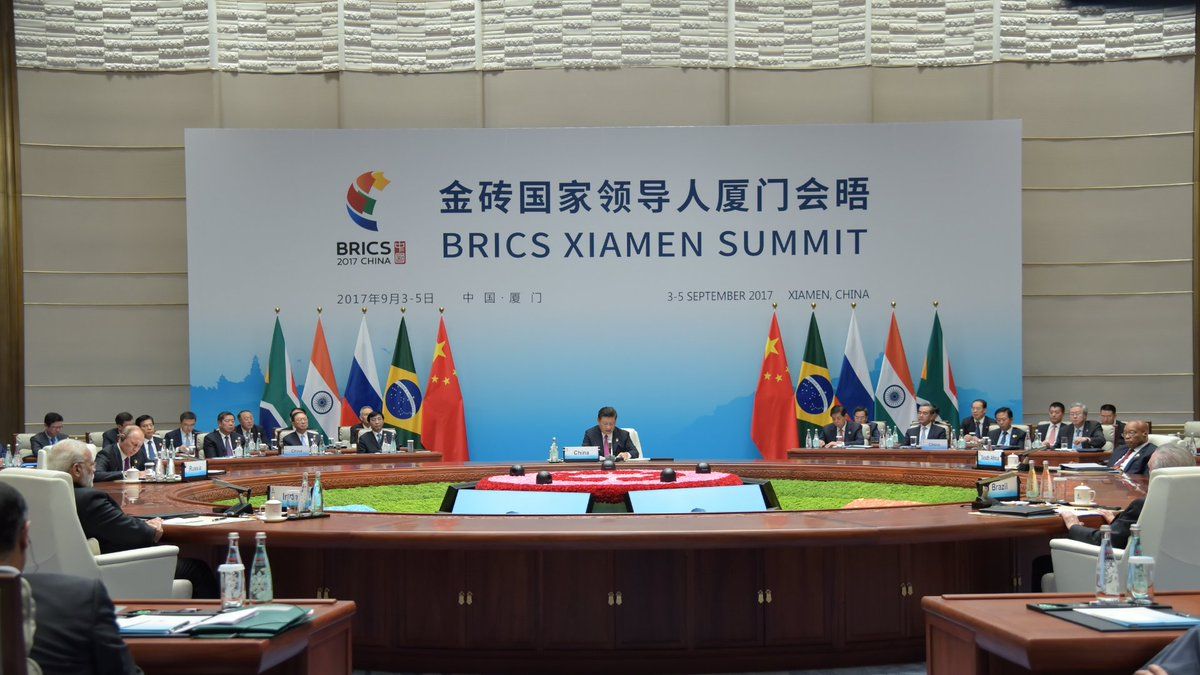  BRICS Summit plenary session