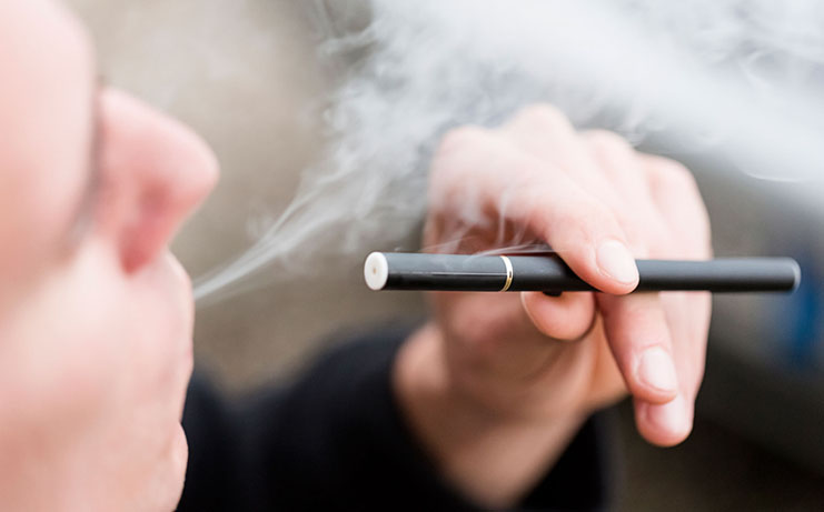 Vaping is a gateway to getting kids hooked on the cigarette-smoking habit (File Photo)