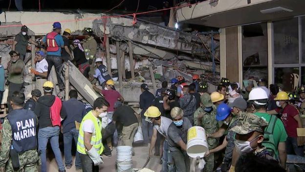 A view of incident took place in Mexico