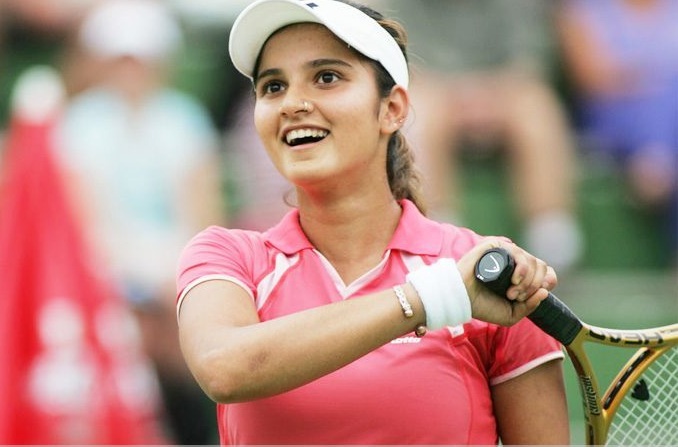 Tennis player  Sania Mirza 