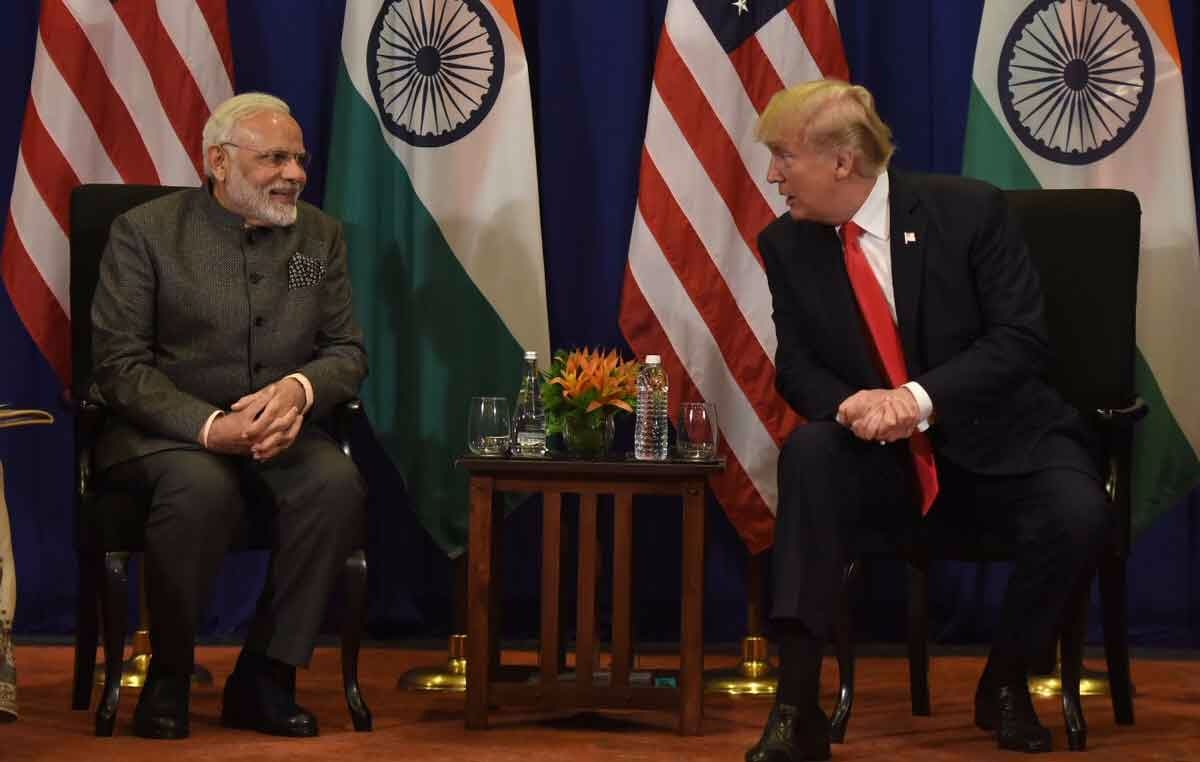  Prime Minister Narendra Modi and United States President Donald Trump held bilateral talks 