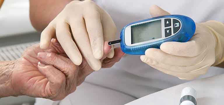 Blood Test on world Diabetes Day