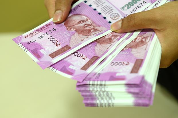 Rupee gains by 8 paisa 