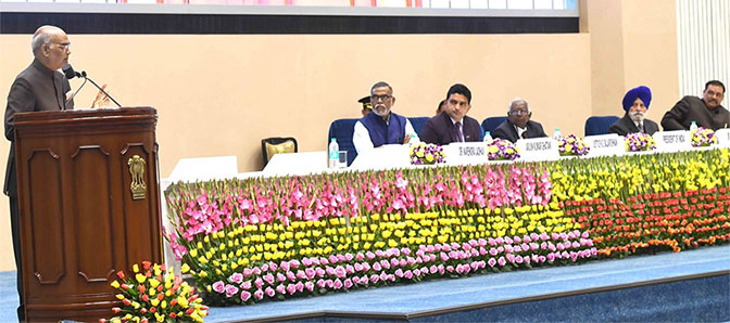President Kovind Speaking in the International Ambedkar Conclave
