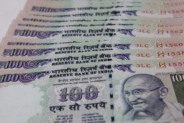 The rupee gains 23 paise to 64.11 