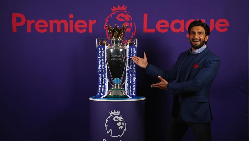the Premier League has forged a partnership with Bollywood actor Ranveer Singh.