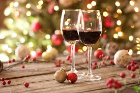 glass of wine and enjoy Christmas 