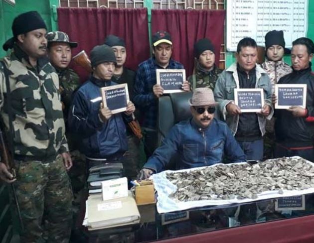 Belakoba forest department arrested four persons and seized pangolin scales
