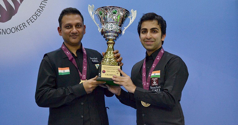 Pankaj Advani and Manan Chandra victory in IBSF Snooker Team World Cup.