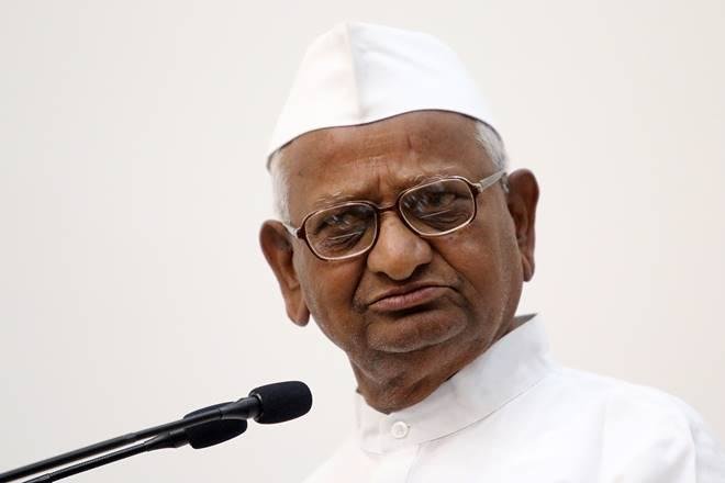  Social activist Anna Hazare 