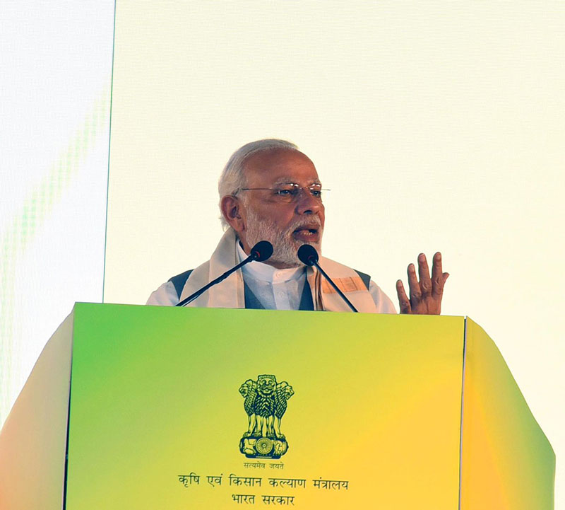 PM Narendra Modi at 'Krishi Unnati Mela'