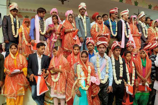 Mass marriage ceremony in Bastar