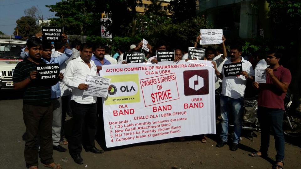 Ola, Uber strike in Mumbai