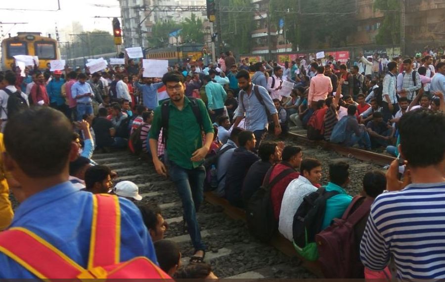 Rail-roko protest