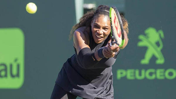 Serena Williams at Miami Open