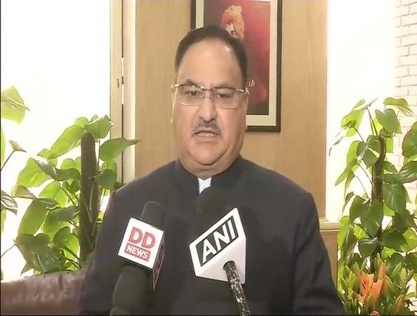 Union Minister for Health and Welfare JP Nadda
