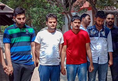 Four accused sent to seven day police remand 