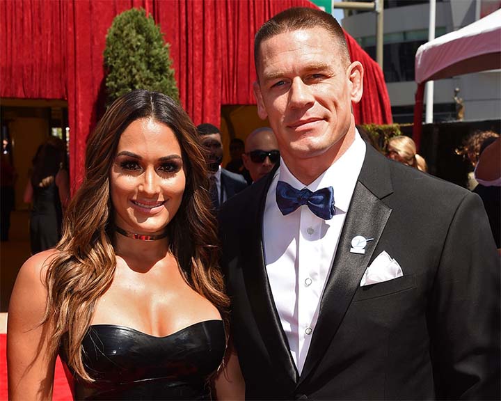 John Cena and Nikki Bella 